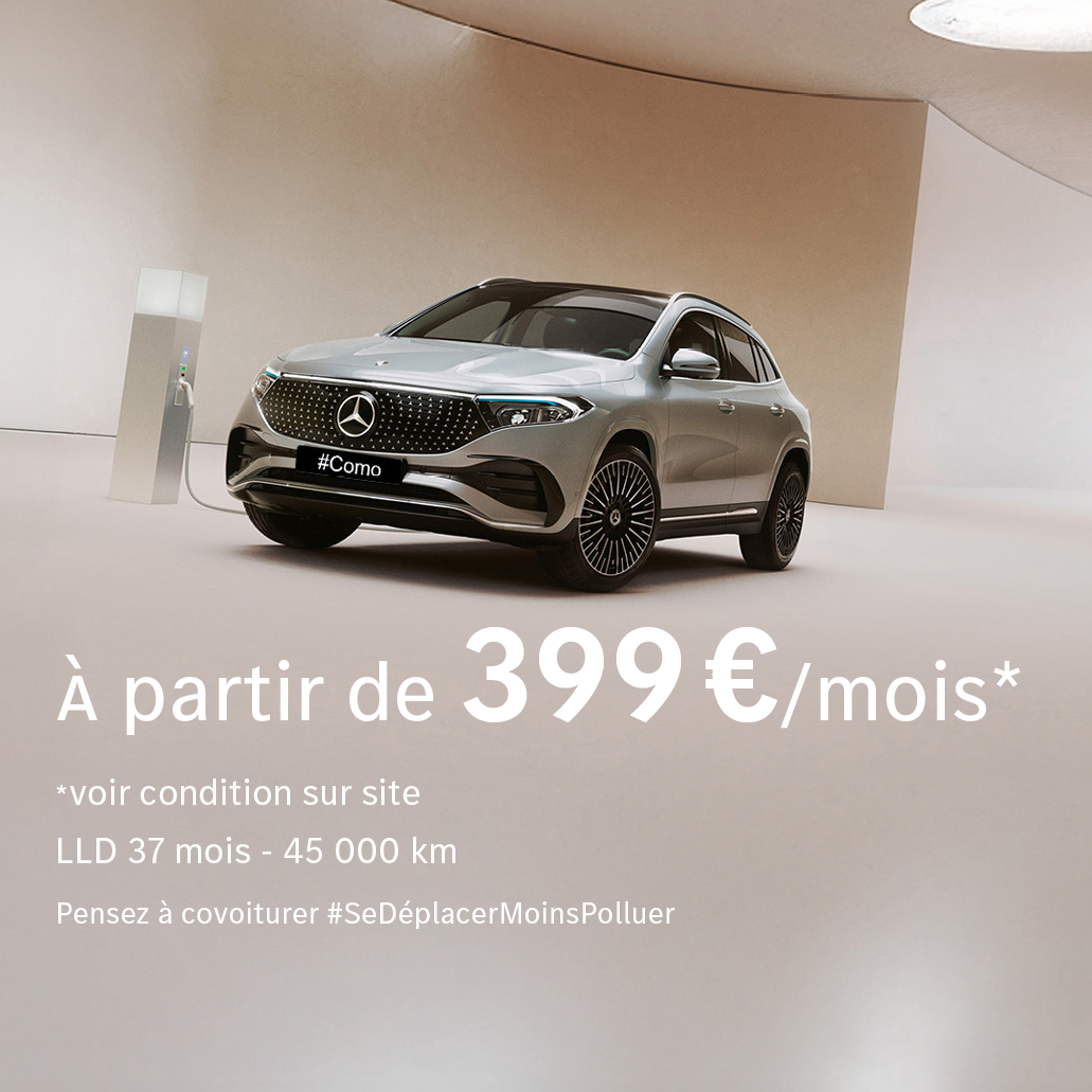 Offre Spéciale Mercedes-Benz EQA 100% électrique