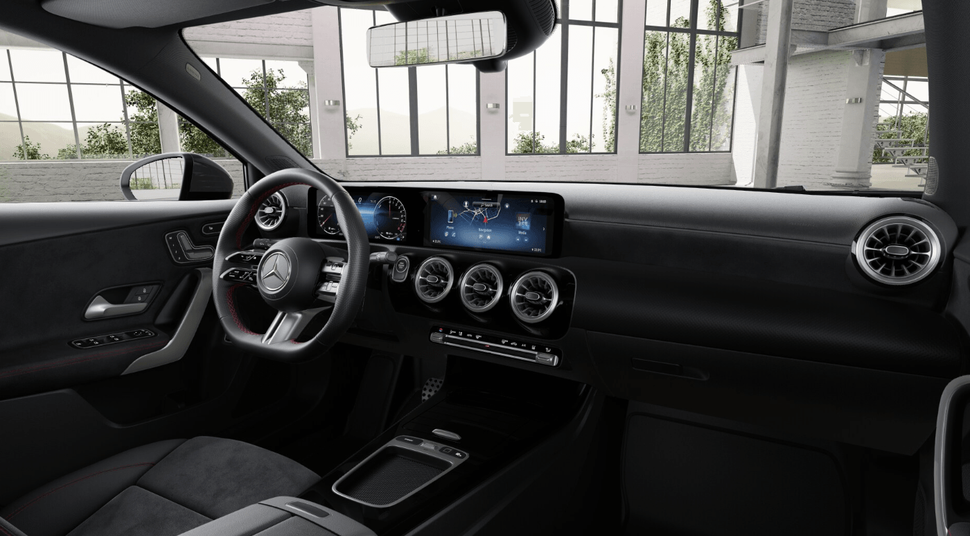 Mercedes-Benz Classe A 250 e Hybrid EQ AMG Line — Console centrale - GPS
