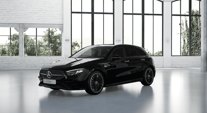 Mercedes-Benz Classe A 250 e Hybrid EQ AMG Line — 3/4 avant gauche