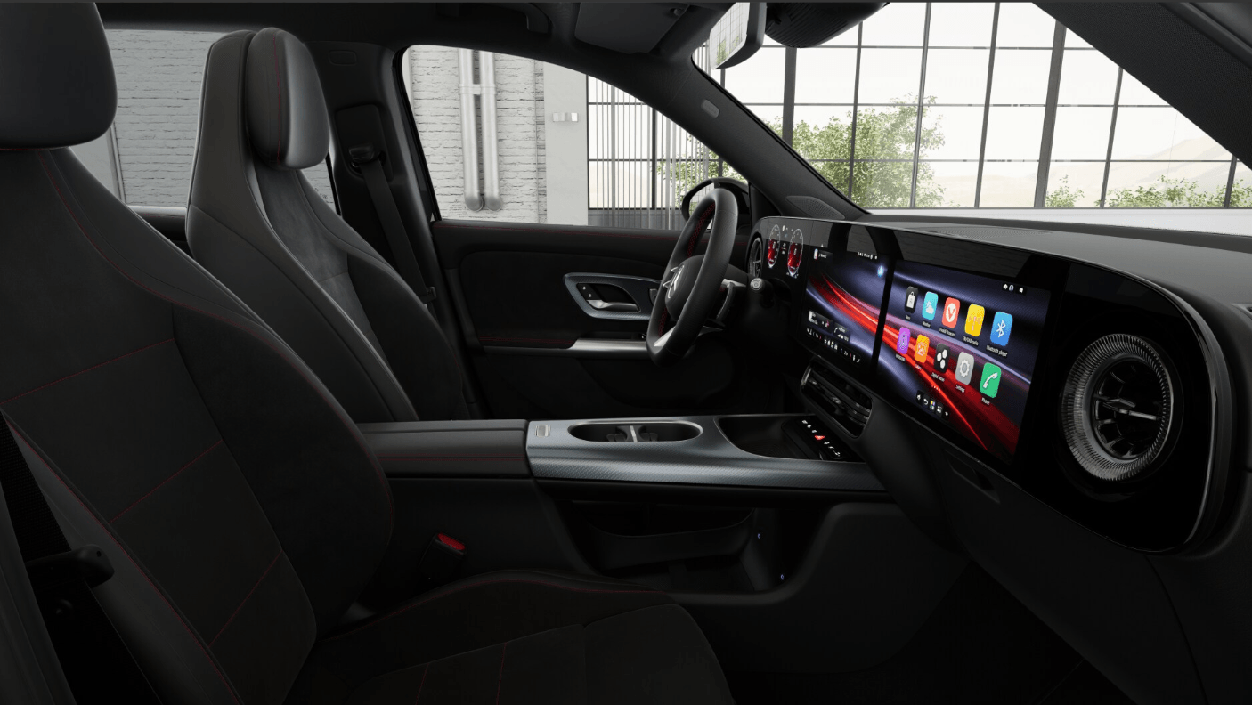 Mercedes-Benz GLB 200 4MATIC AMG Line — Levier de vitesse