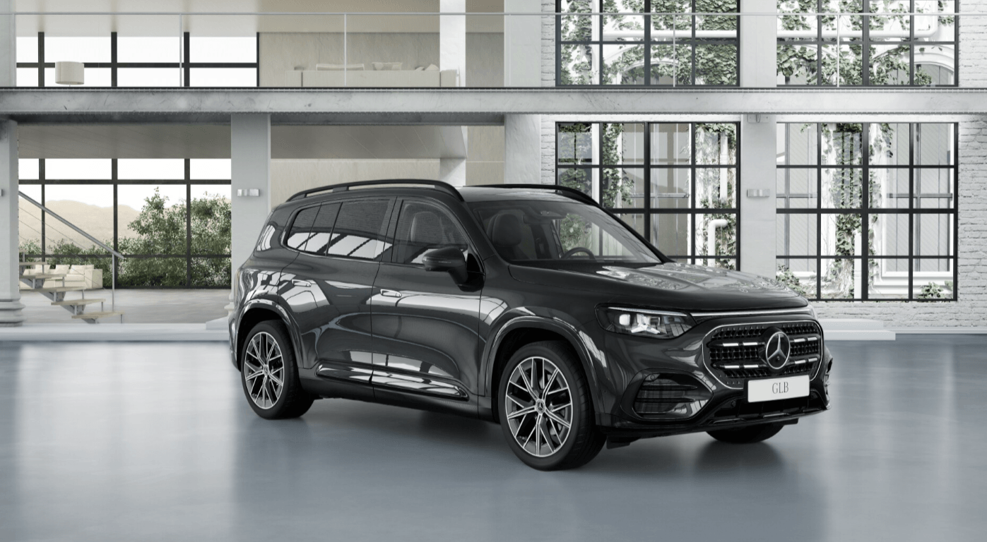Mercedes-Benz GLB 200 4MATIC AMG Line — 3/4 avant droit