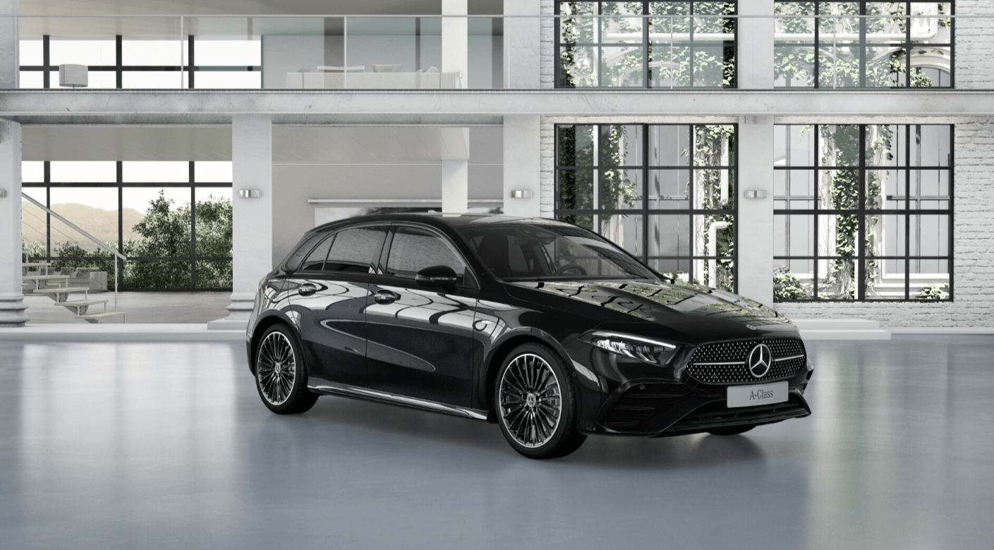 Mercedes-Benz Classe A 250 e Hybrid EQ AMG Line — Assise arrière centrale