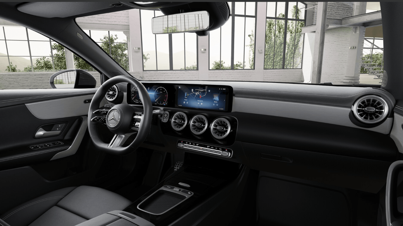 Mercedes-Benz Classe A 200 d AMG Line — Poste de pilotage