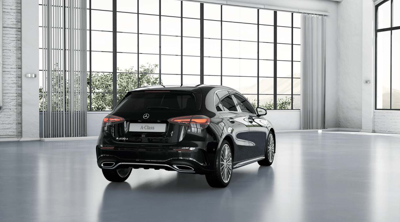 Mercedes-Benz Classe A 200 d AMG Line — Levier de vitesse