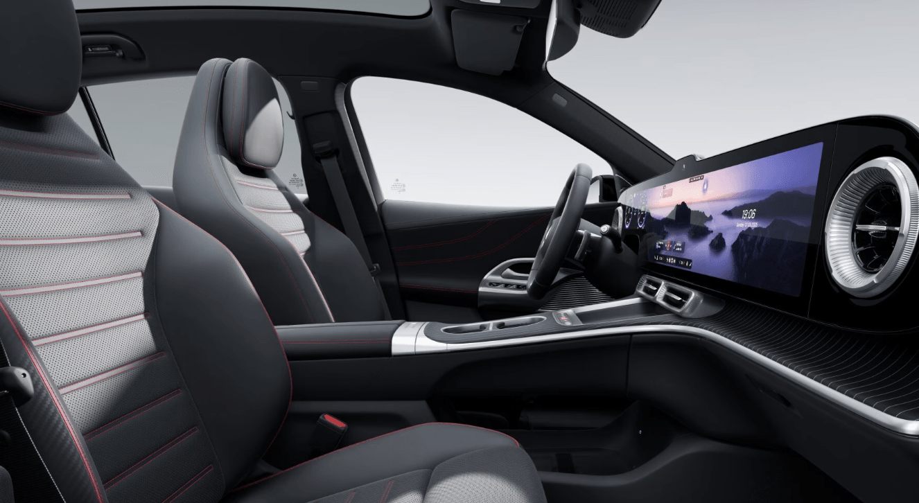 Mercedes-Benz GLC 400 EQ 4M AMG Line — Console centrale - GPS