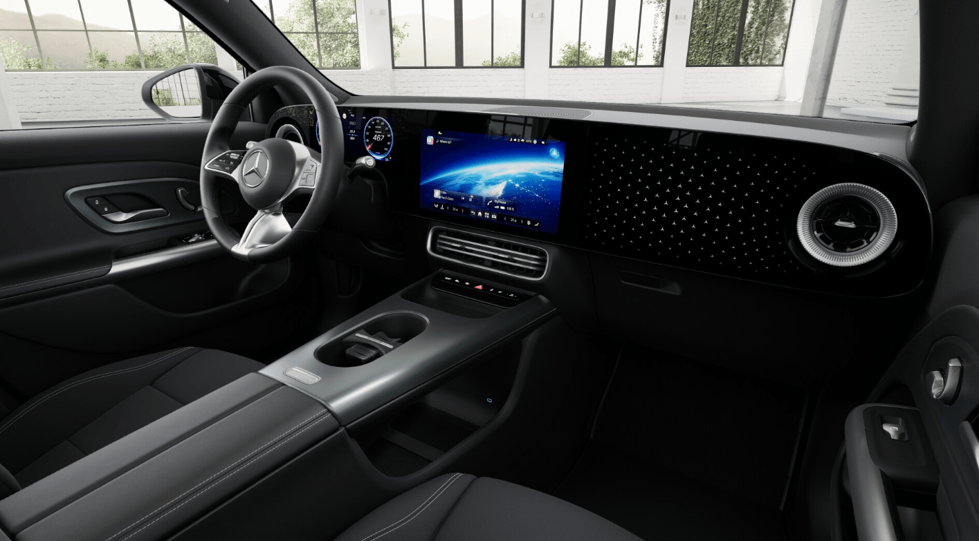 Mercedes-Benz GLB 250+ electrique Business Line — Bloc compteur