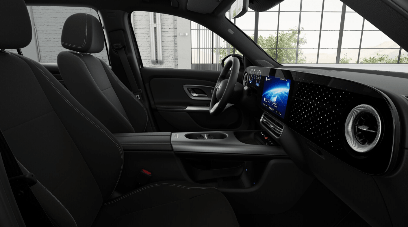 Mercedes-Benz GLB 250+ electrique Business Line — Console centrale