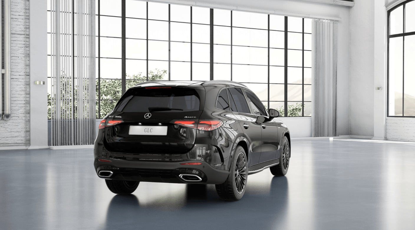 Mercedes-Benz GLC 300 e Hybrid EQ 4Matic AMG Line + — 3/4 arrière droit
