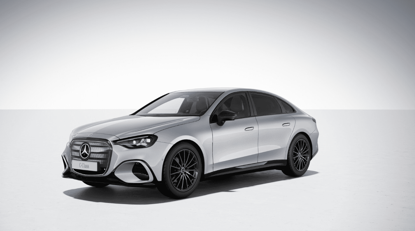 Mercedes-Benz Classe C 400 Electrique 4M AMG Line — 3/4 avant gauche