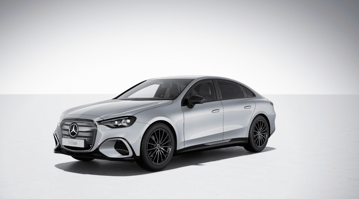 Mercedes-Benz Classe C 400 Electrique 4M AMG Line — 3/4 avant gauche