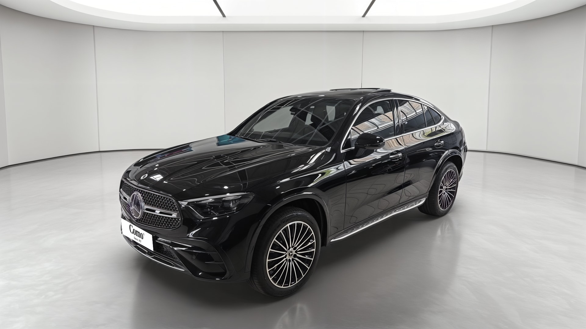 Mercedes-Benz GLC Coupe 300 e Hybrid EQ 9G-Tronic 4Matic AMG Line — 3/4 avant gauche