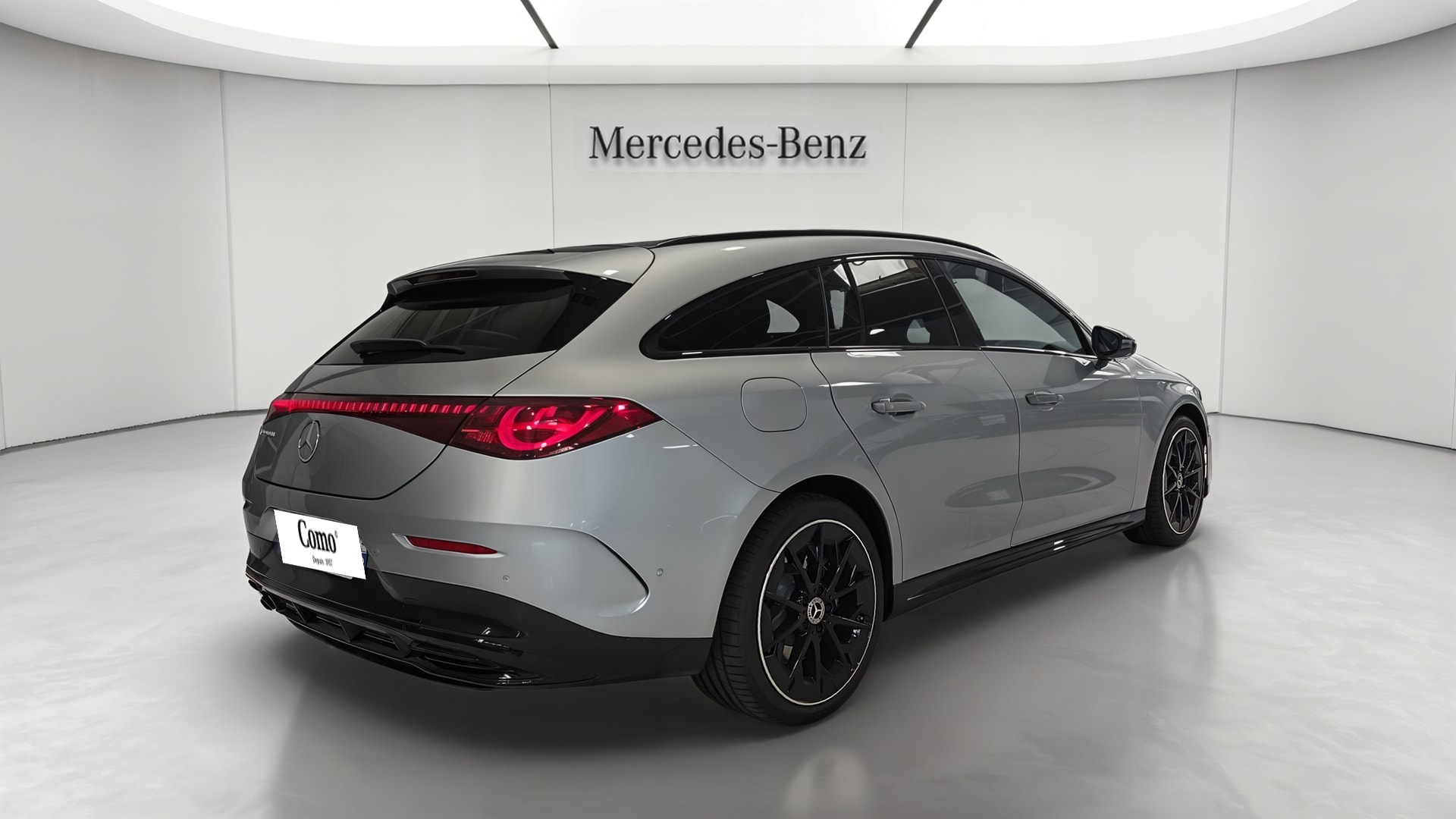 Mercedes-Benz CLA Shooting Brake 250+ avec technologie EQ AMG Line — 3/4 arrière droit