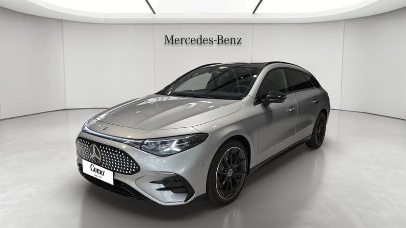 Mercedes-Benz CLA Shooting Brake 250+ avec technologie EQ AMG Line — 3/4 avant gauche