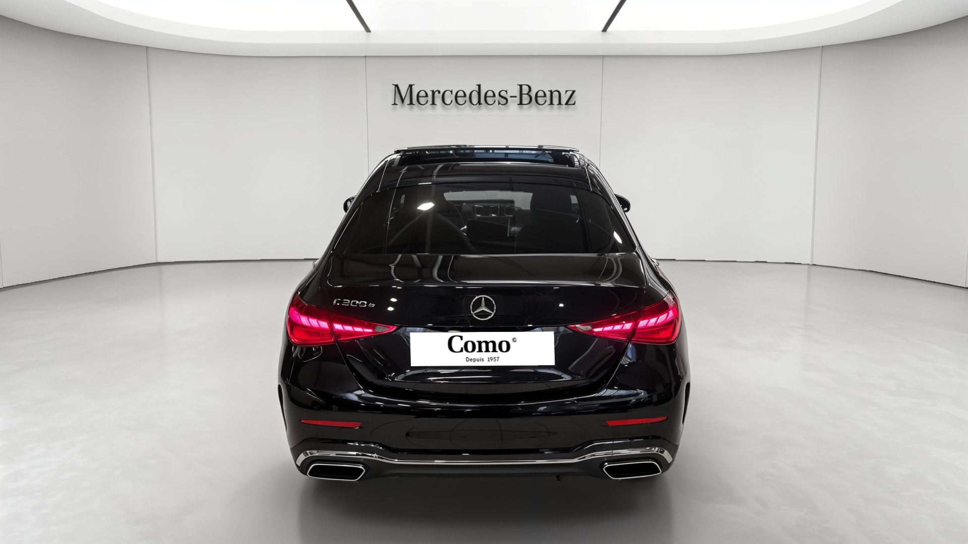 Mercedes-Benz Classe C 300 e 9G-Tronic e-Hybrid EQ AMG Line + — Face arrière
