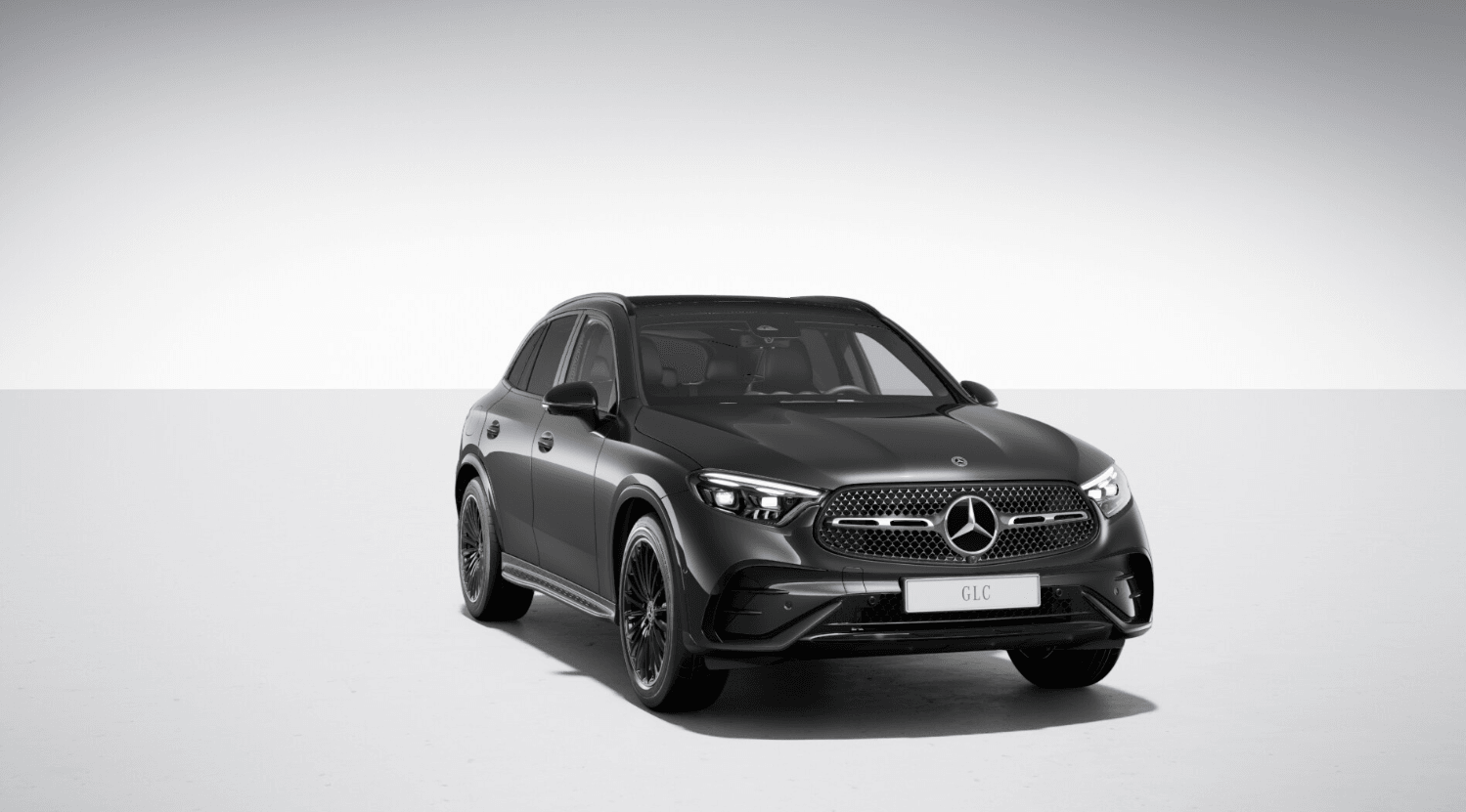 Mercedes-Benz GLC 300 e Hybrid EQ 4Matic AMG Line + — 3/4 avant droit