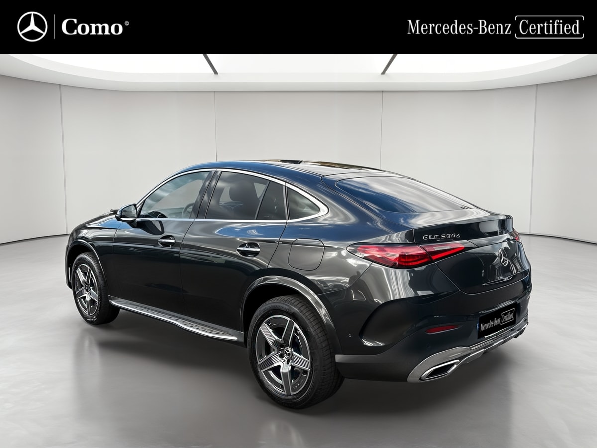 Mercedes-Benz GLC Coupe 300 e 9G-Tronic 4Matic AMG Line — 3/4 arrière gauche