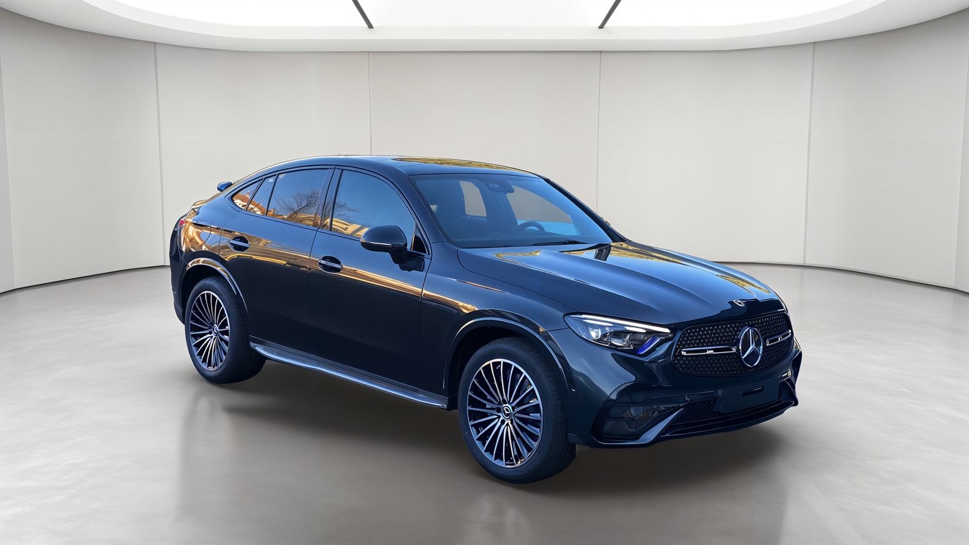 Mercedes-Benz GLC Coupe 220 d 4Matic AMG Line — 3/4 avant gauche
