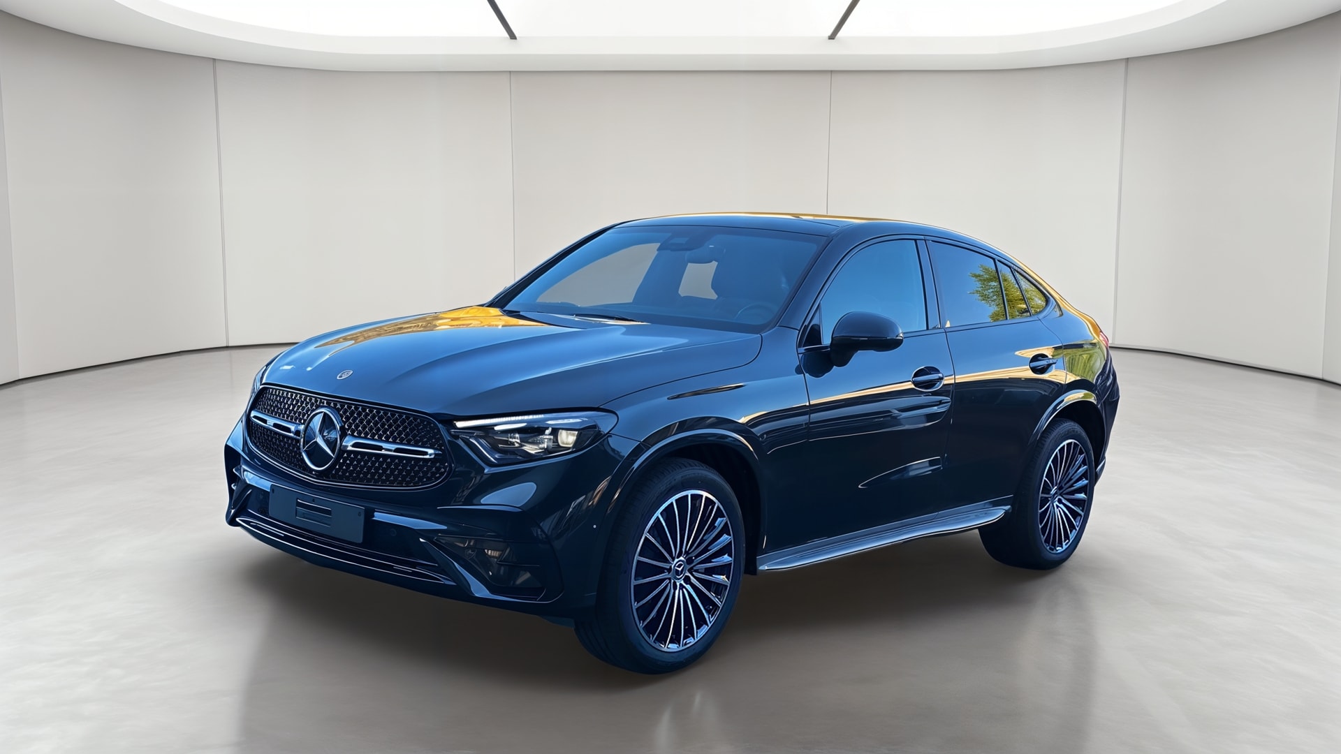 Mercedes-Benz GLC Coupe 220 d 4Matic AMG Line — 3/4 avant droit