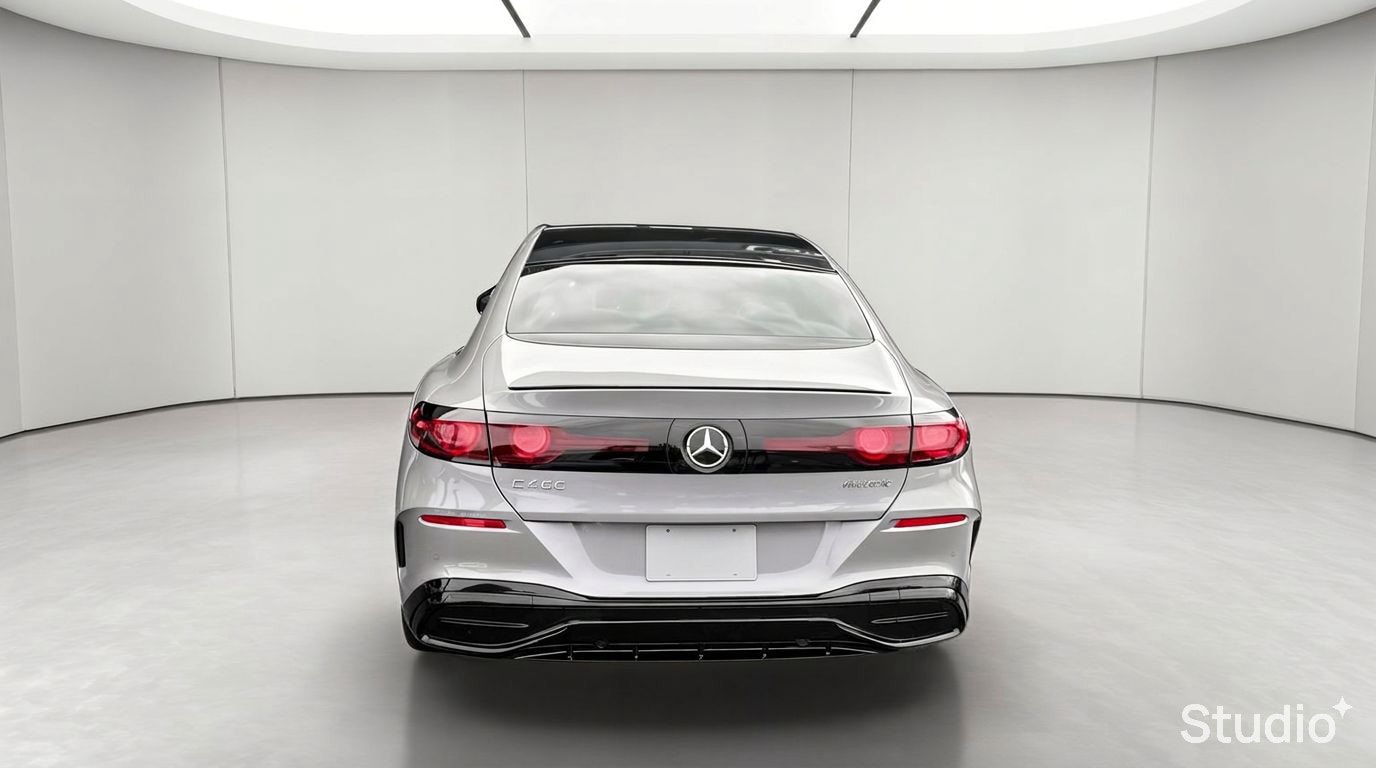 Mercedes-Benz Classe C 400 Electrique 4M AMG Line — Face arrière