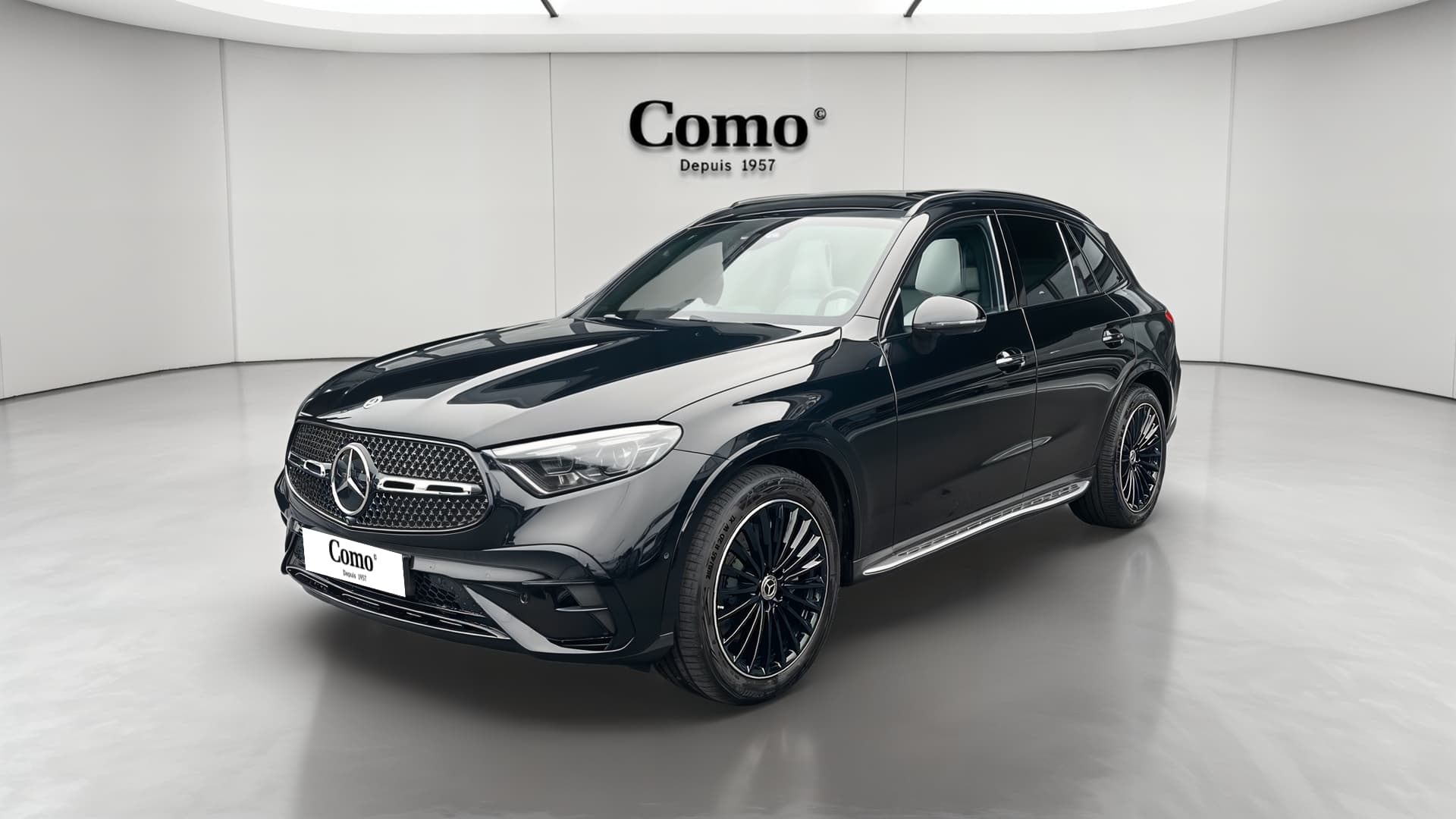 Mercedes-Benz GLC 220 d 9G-Tronic 4Matic AMG Line — 3/4 avant gauche