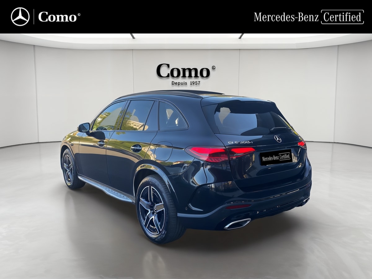 Mercedes-Benz GLC 300 e 9G-Tronic 4Matic AMG Line — 3/4 arrière gauche
