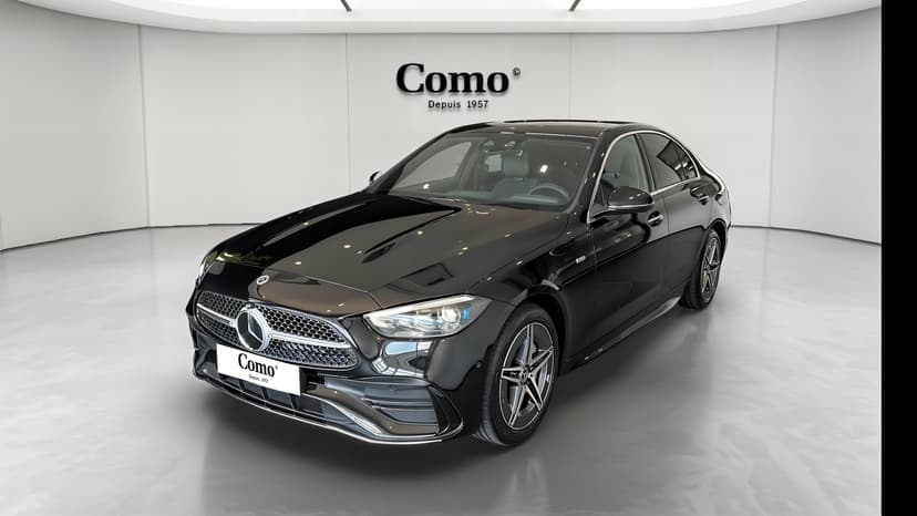 Mercedes-Benz Classe C 300 e 9G-Tronic e-Hybrid EQ AMG Line — 3/4 avant gauche