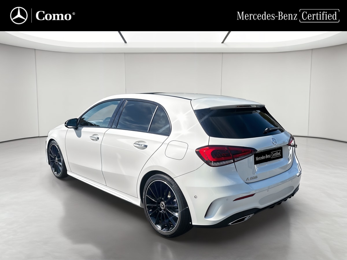 Mercedes-Benz Classe A 200 7G-DCT AMG Line — 3/4 arrière gauche