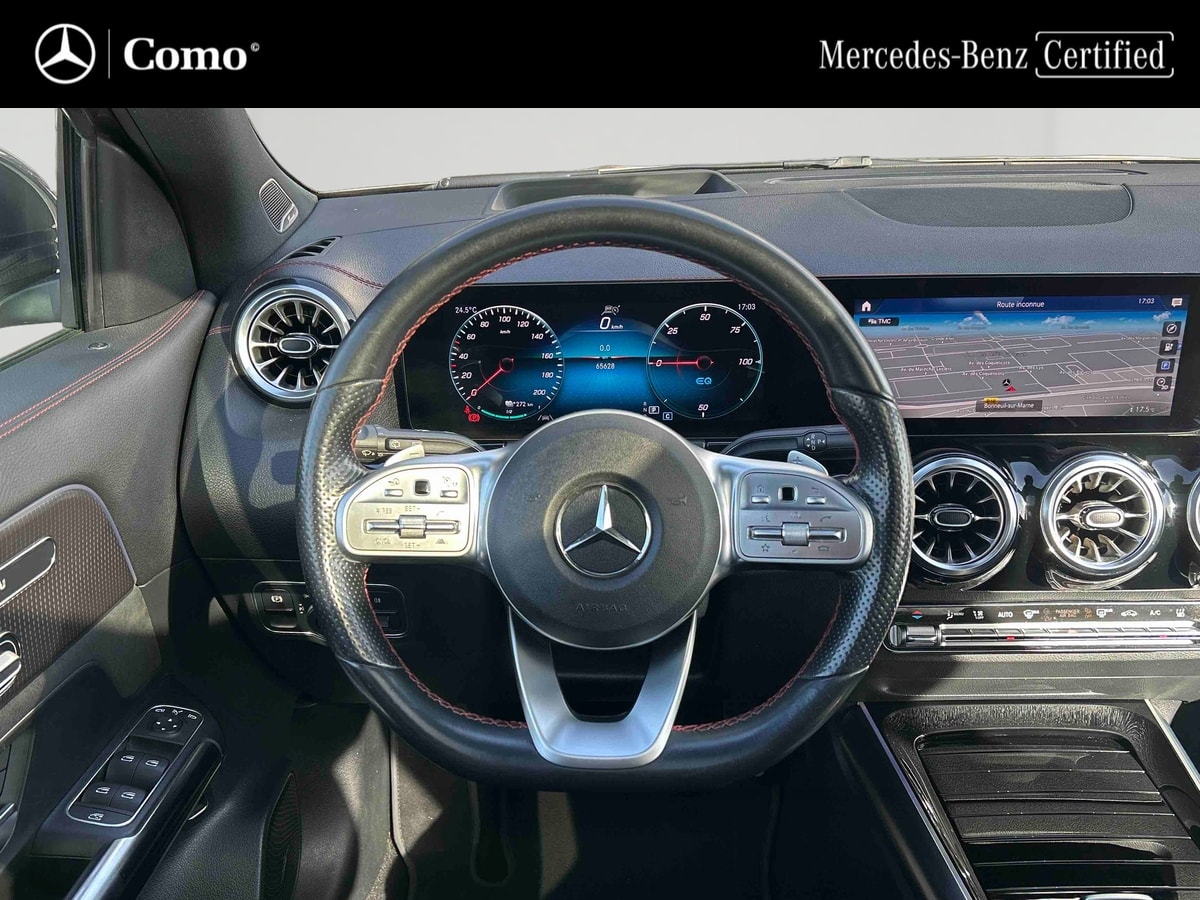 Mercedes-Benz EQA 250 AMG Line — Poste de pilotage