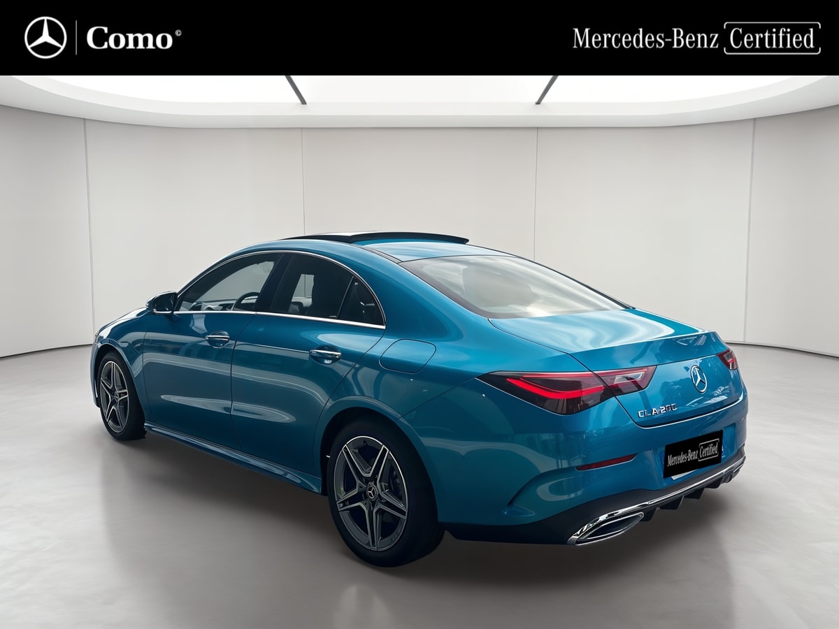 Mercedes-Benz CLA Coupé 200 7G-DCT AMG Line — 3/4 arrière gauche