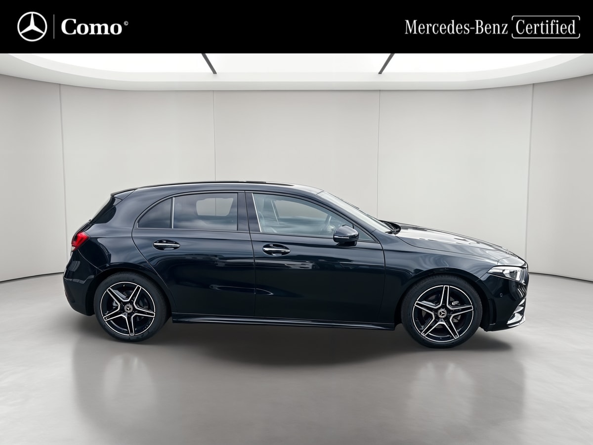 Mercedes-Benz Classe A 200 7G-DCT AMG Line — Profil droit