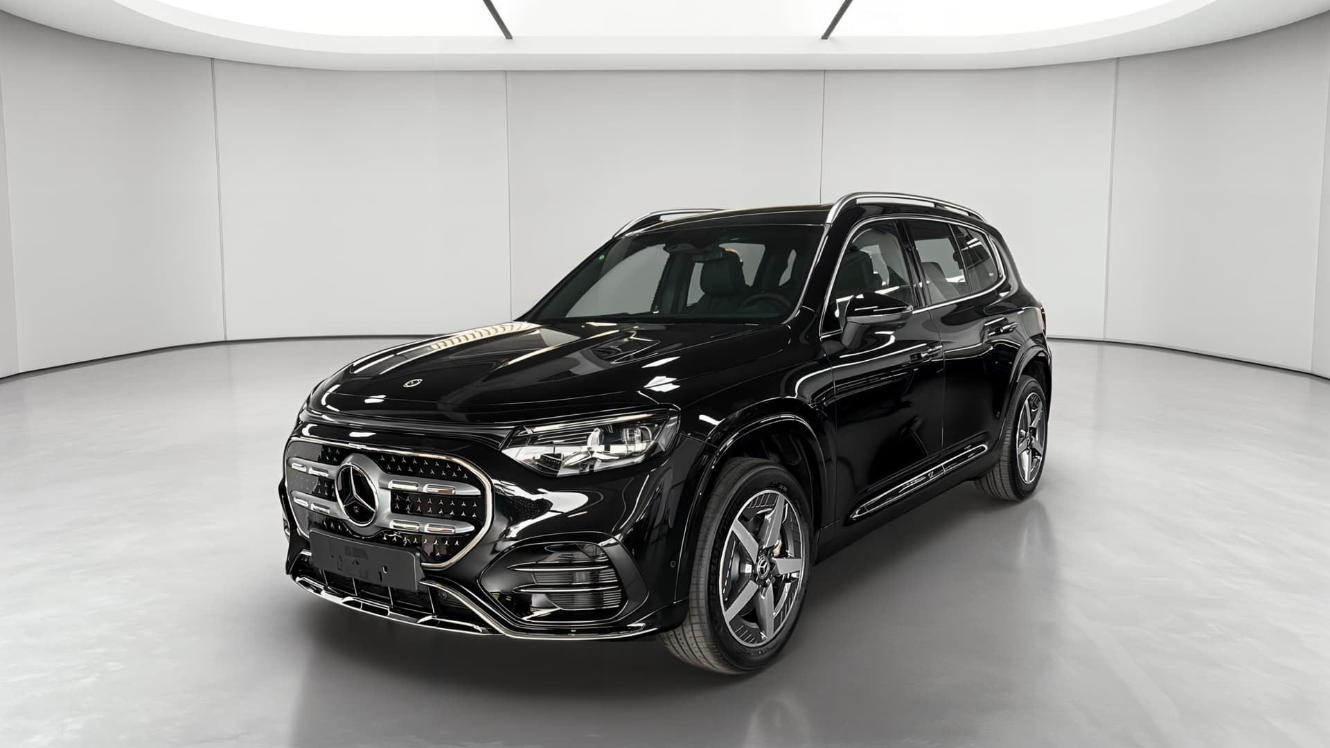 Mercedes-Benz GLB 200 electrique AMG Line — 3/4 avant gauche
