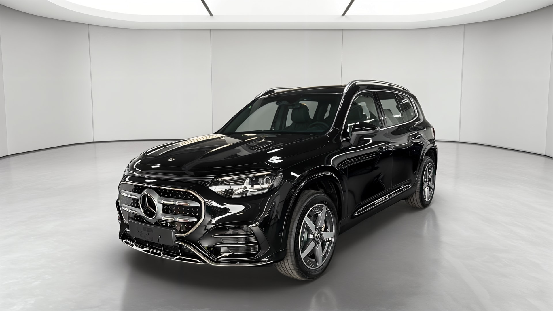 Mercedes-Benz GLB 200 electrique AMG Line — 3/4 avant gauche