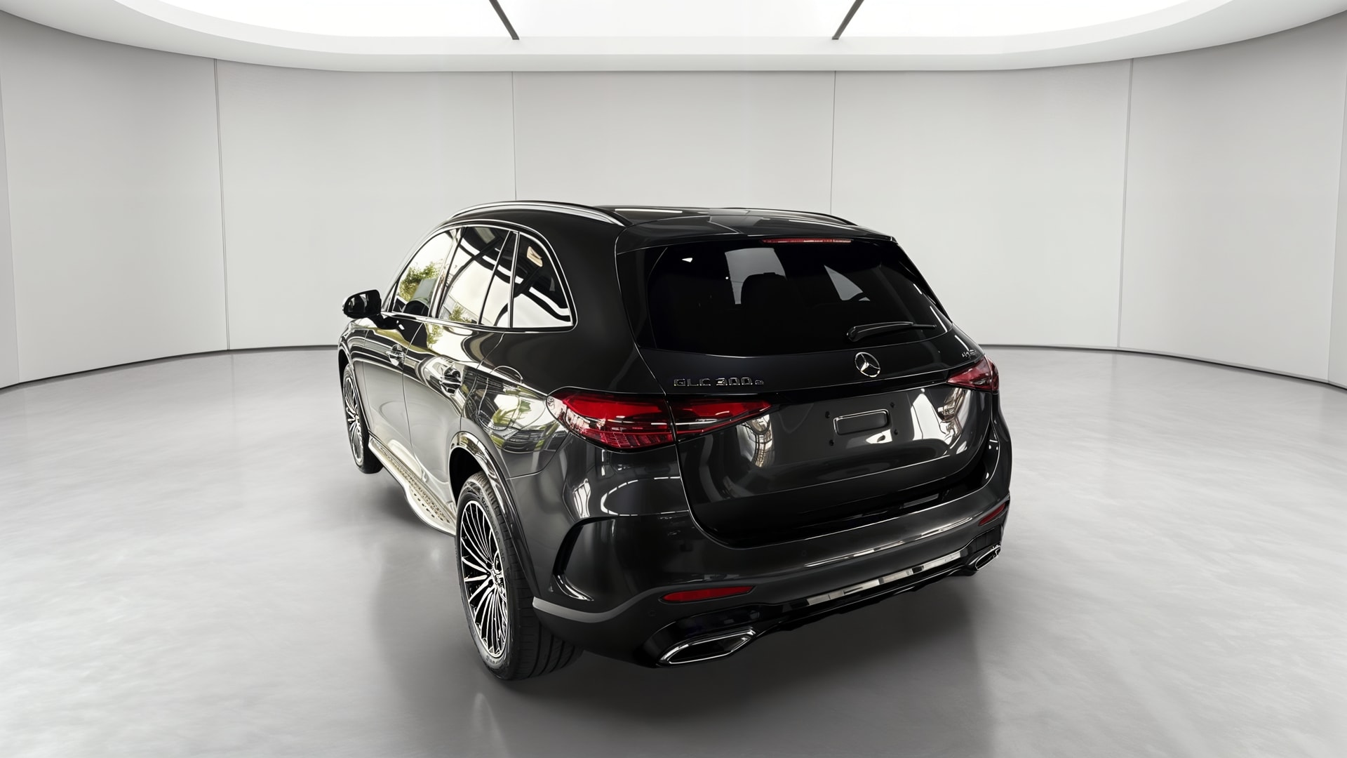Mercedes-Benz GLC 300 e Hybrid EQ 4Matic AMG Line + — 3/4 arrière gauche