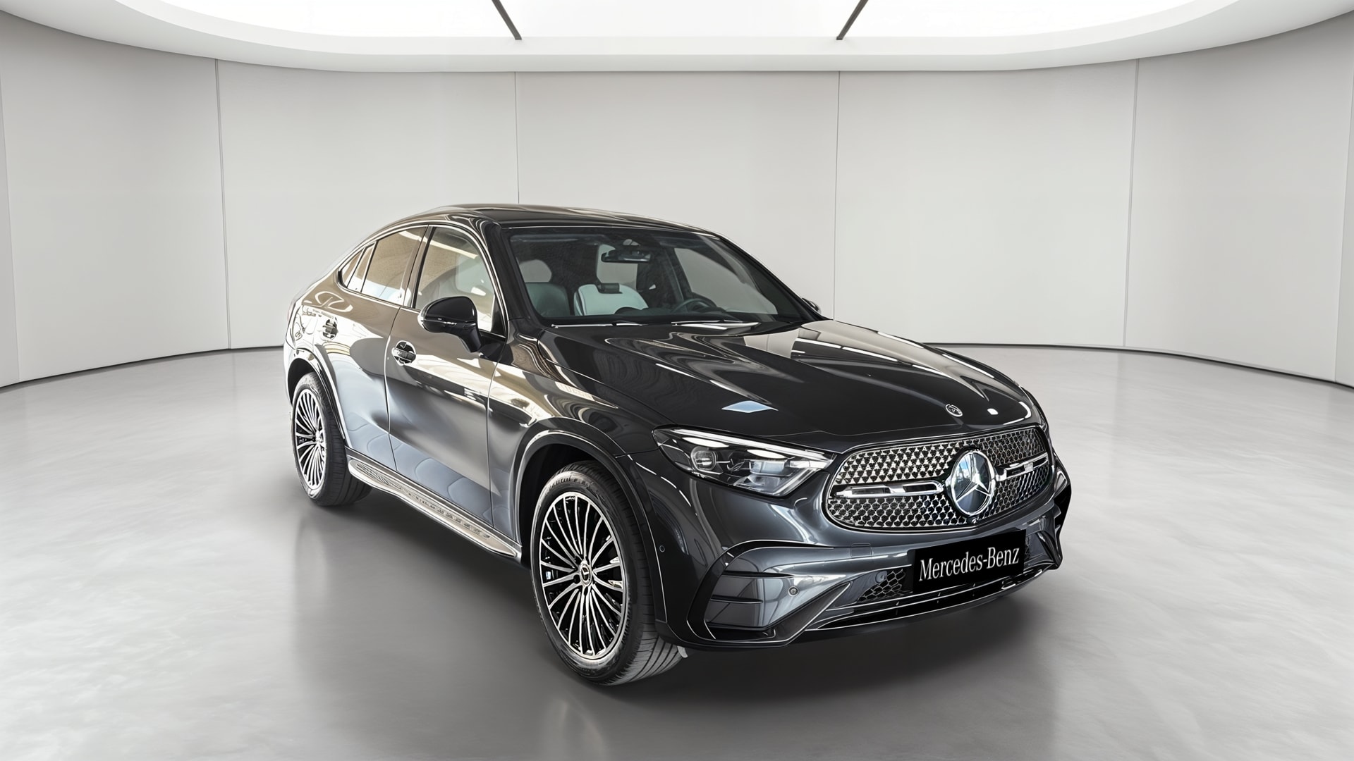 Mercedes-Benz GLC Coupe 220 d 4Matic AMG Line — 3/4 avant droit