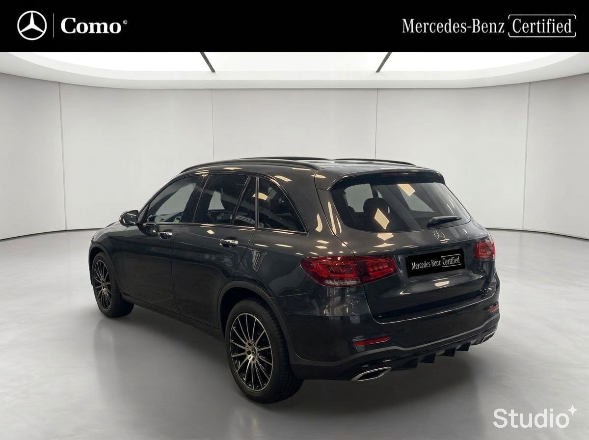 Mercedes-Benz GLC 300 EQBoost 9G-Tronic 4Matic AMG Line — 3/4 arrière gauche