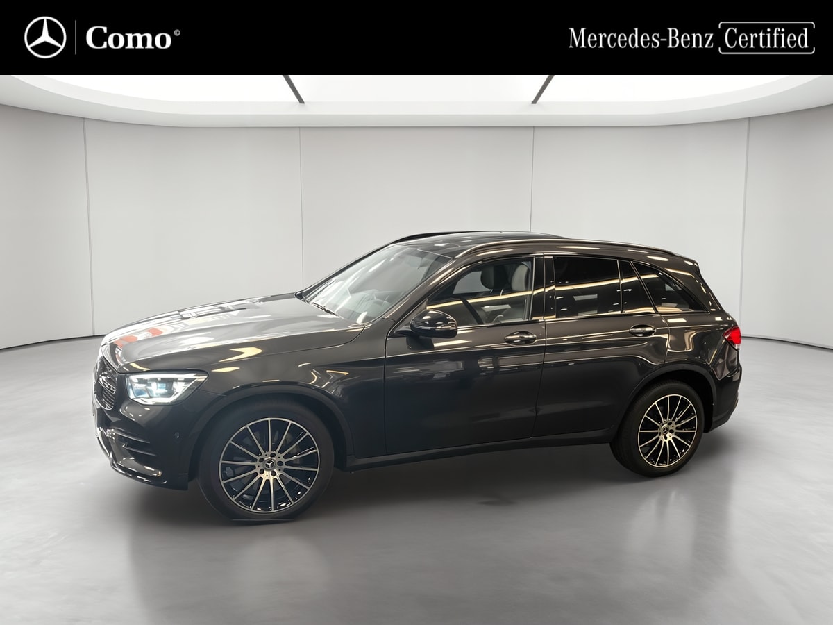 Mercedes-Benz GLC 300 EQBoost 9G-Tronic 4Matic AMG Line — Profil gauche