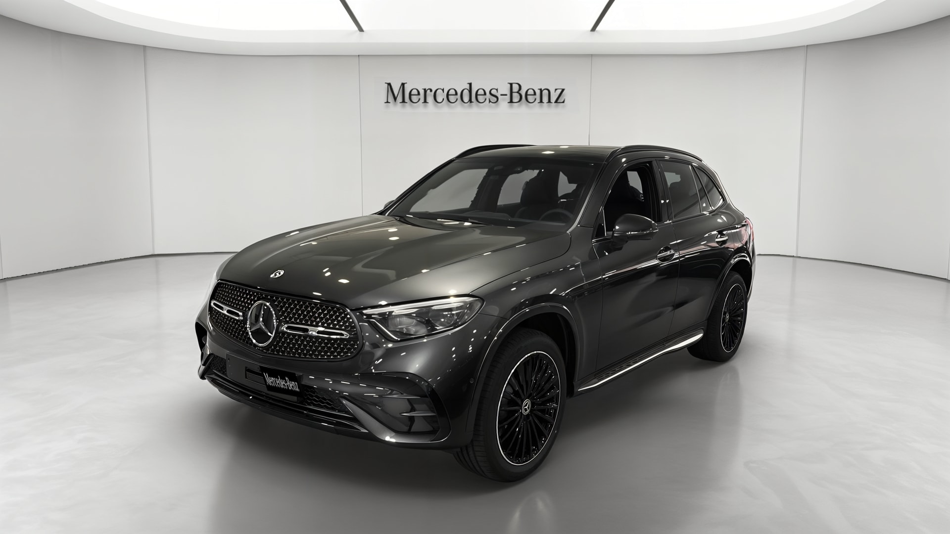 Mercedes-Benz GLC 400 e Hybrid EQ 4Matic AMG Line + — 3/4 avant gauche