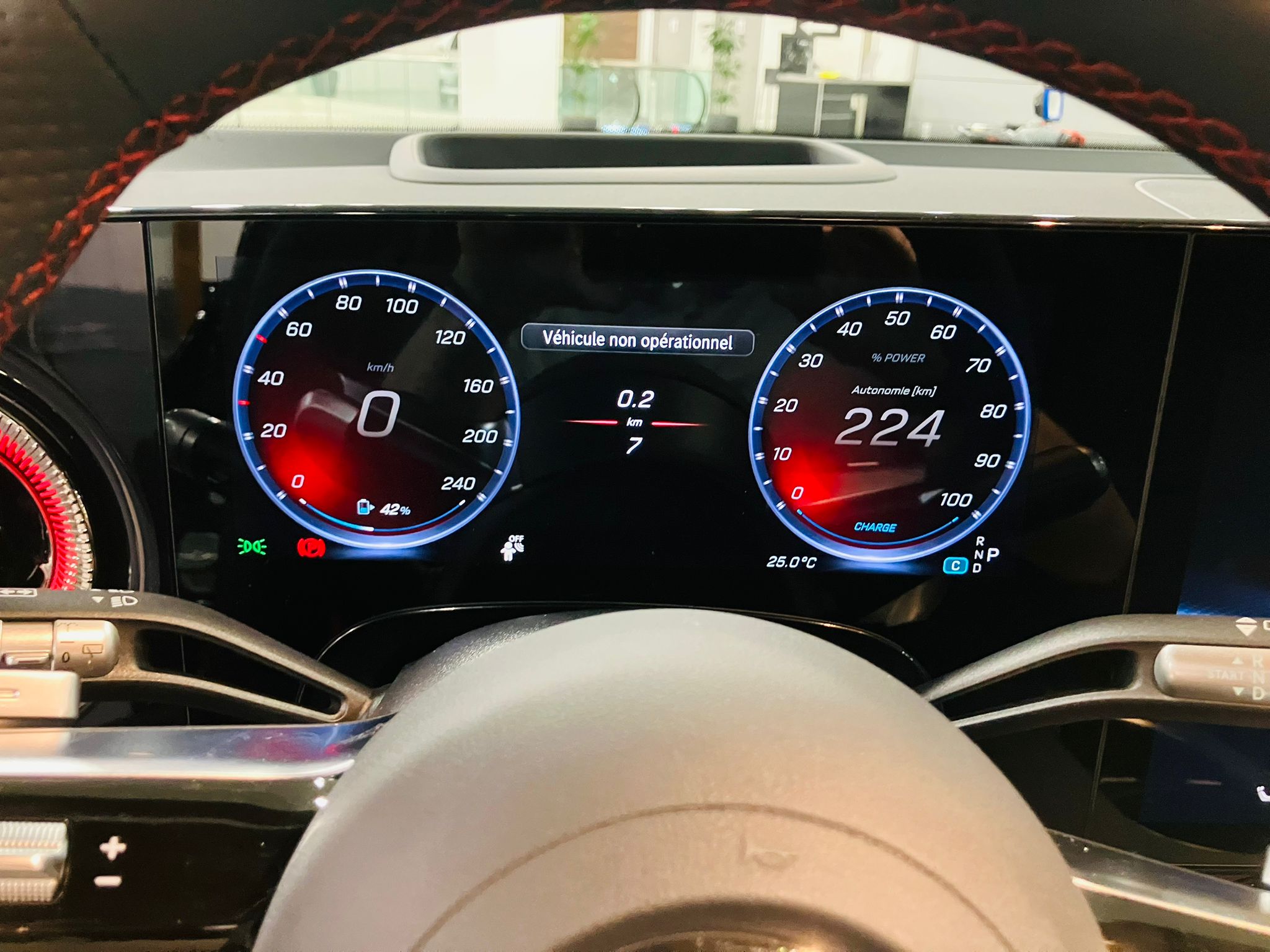 Mercedes-Benz GLB 250+ EQ Limited Edition — Bloc compteur
