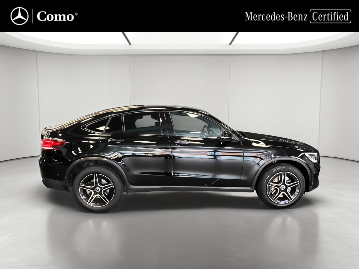 Mercedes-Benz GLC Coupé 300 e 9G-Tronic 4Matic AMG Line — Profil droit