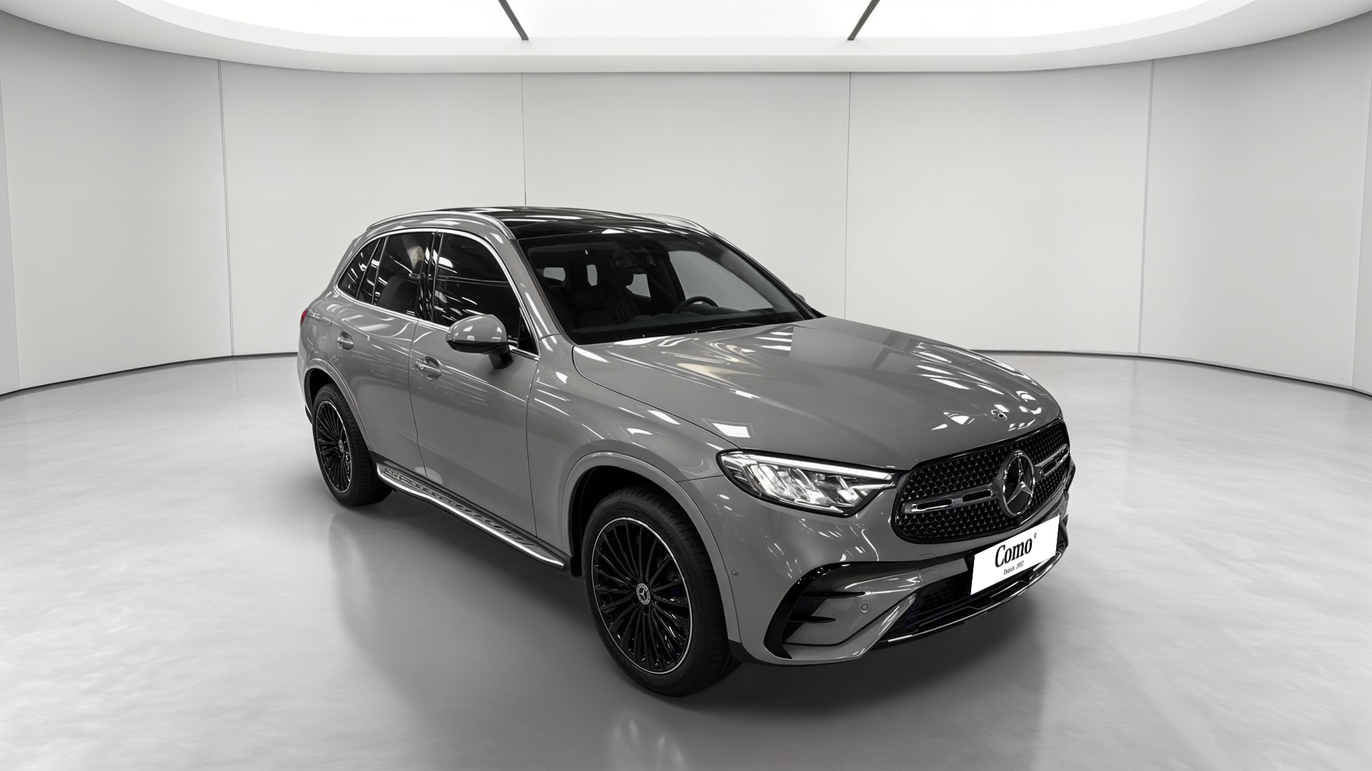 Mercedes-Benz GLC 300 e Hybrid EQ 4Matic AMG Line + — 3/4 avant droit