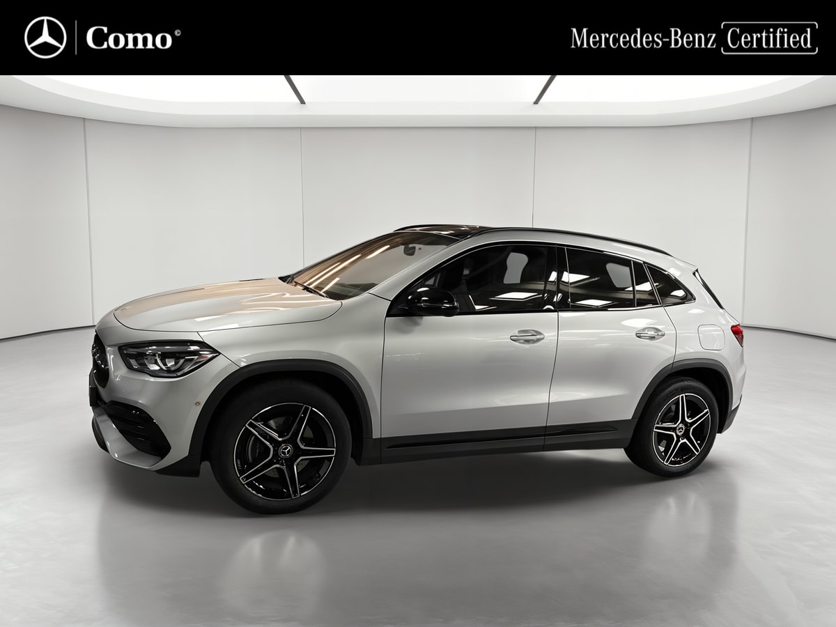 Mercedes-Benz GLA 250 e 8G-DCT AMG Line — Profil gauche