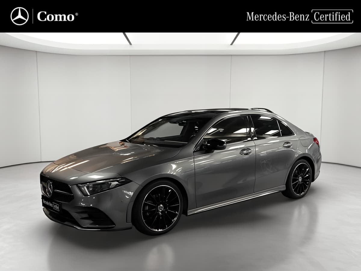 Mercedes-Benz Classe A 180 d 7G-DCT AMG Line — 3/4 avant gauche