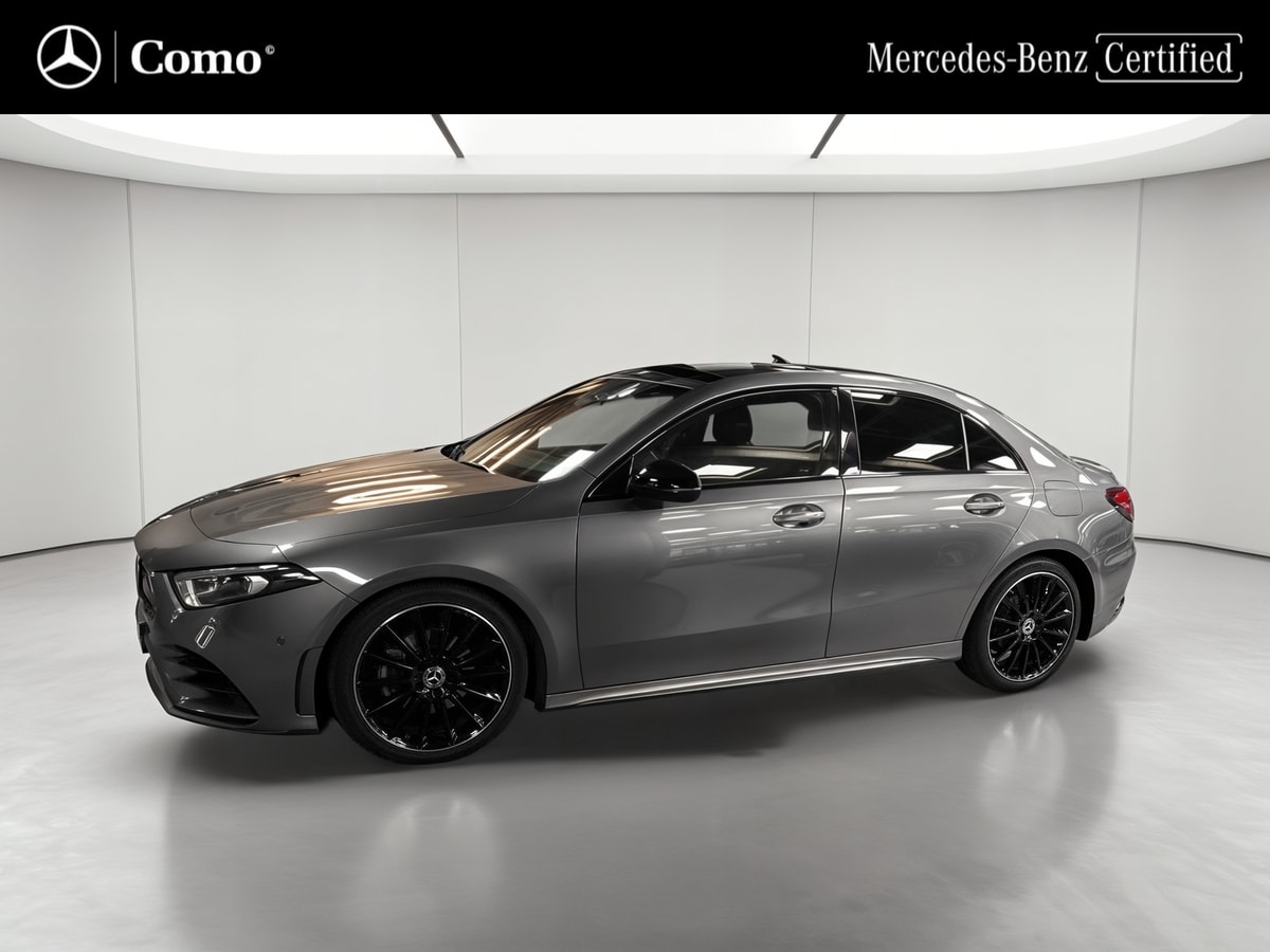Mercedes-Benz Classe A 180 d 7G-DCT AMG Line — Profil gauche