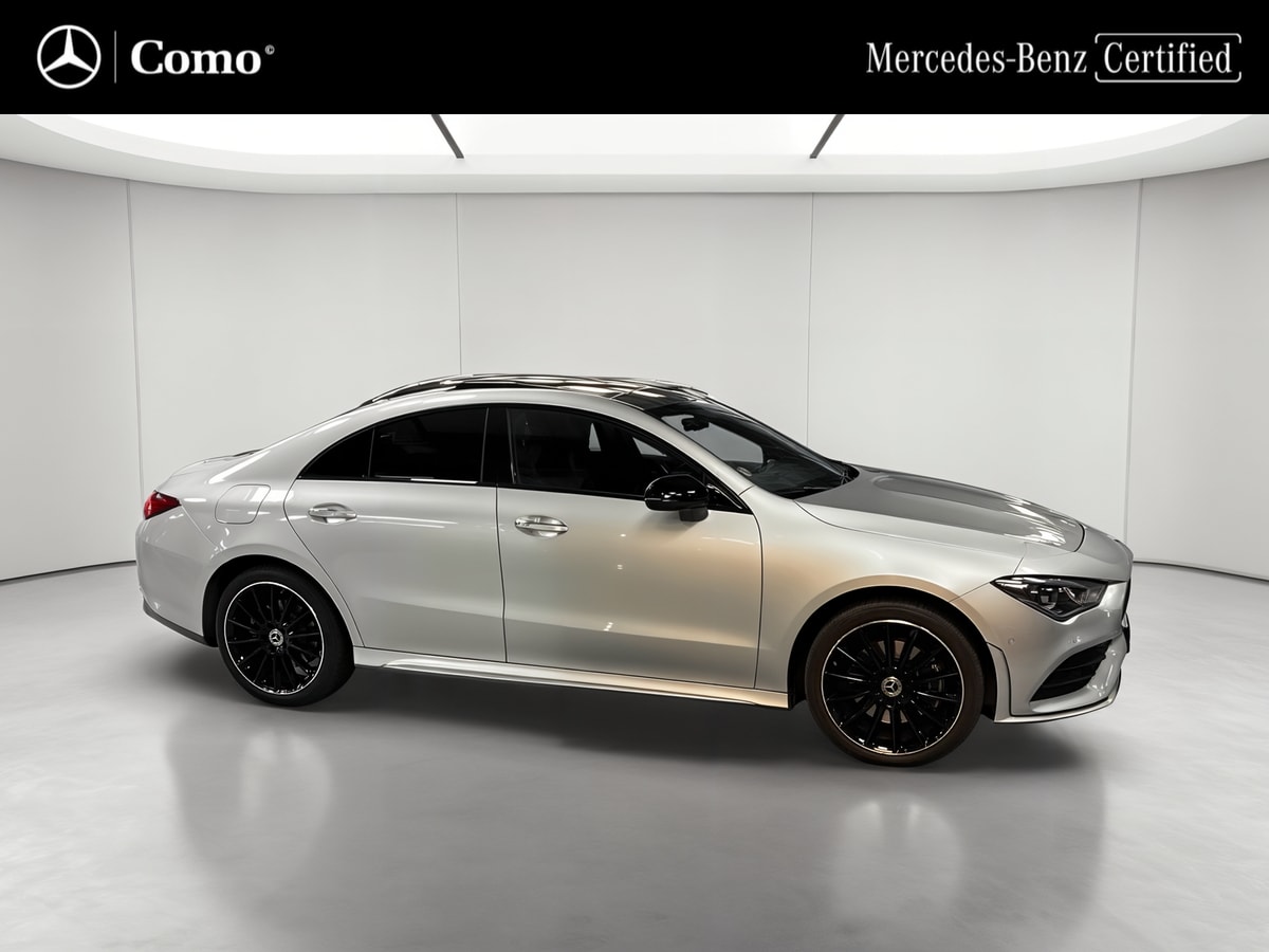 Mercedes-Benz CLA Coupé 250 e 8G-DCT AMG Line — Profil droit