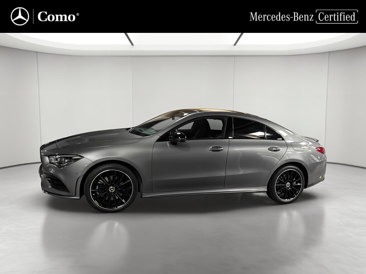 Mercedes-Benz CLA Coupé 250 e 8G-DCT AMG Line — Profil gauche