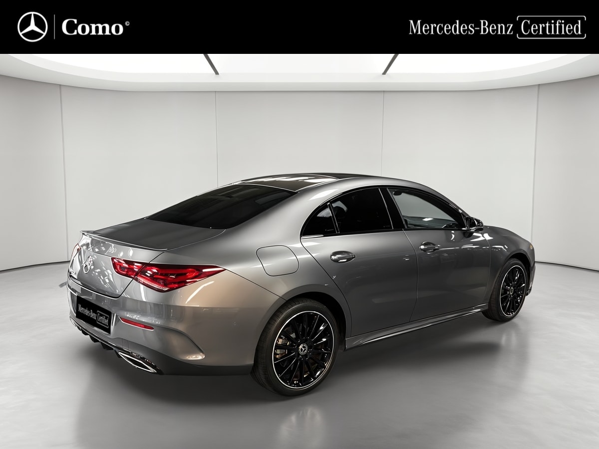 Mercedes-Benz CLA Coupé 250 e 8G-DCT AMG Line — 3/4 arrière droit