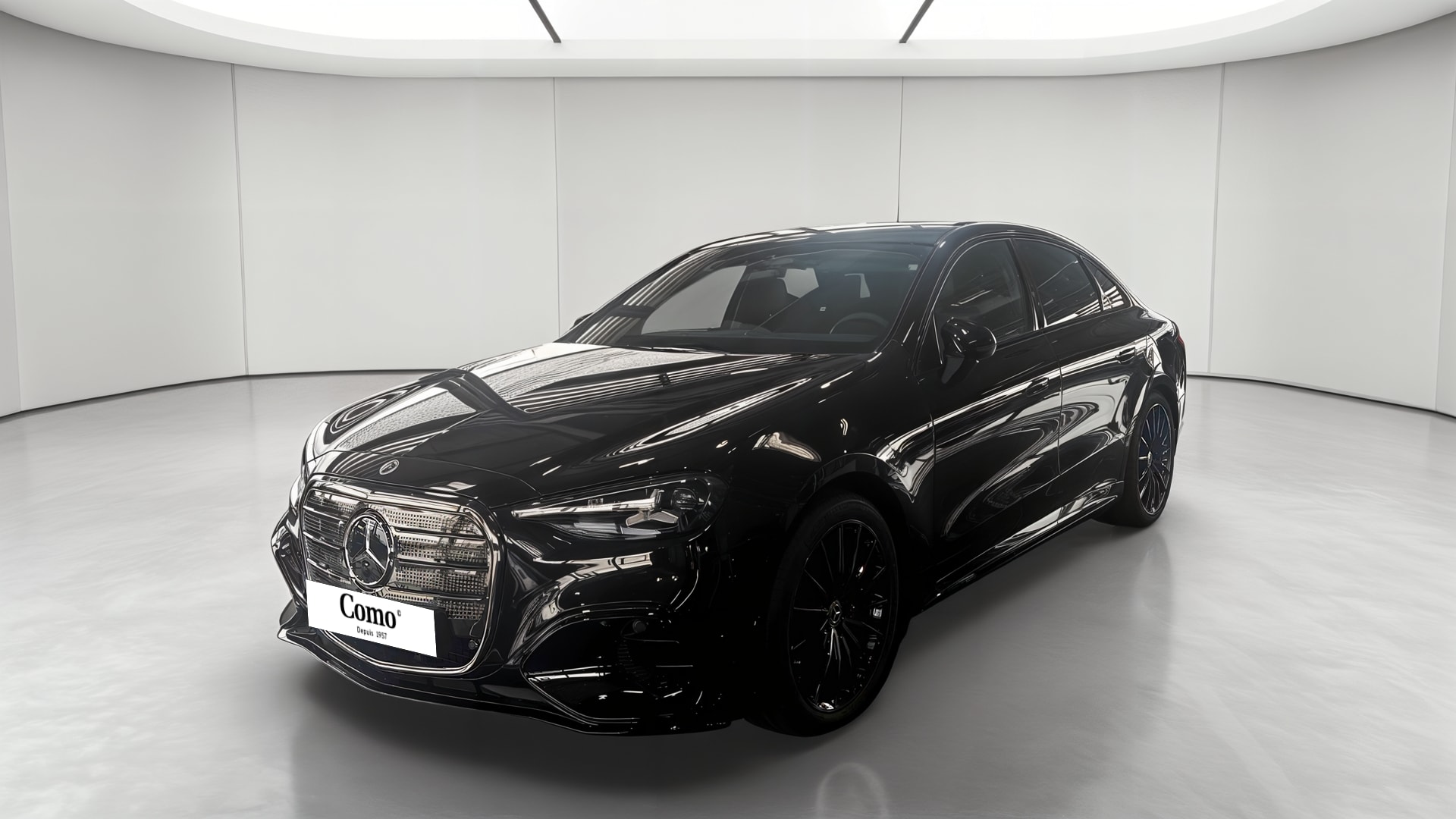 Mercedes-Benz Classe C 400 Electrique 4M AMG Line — 3/4 avant gauche