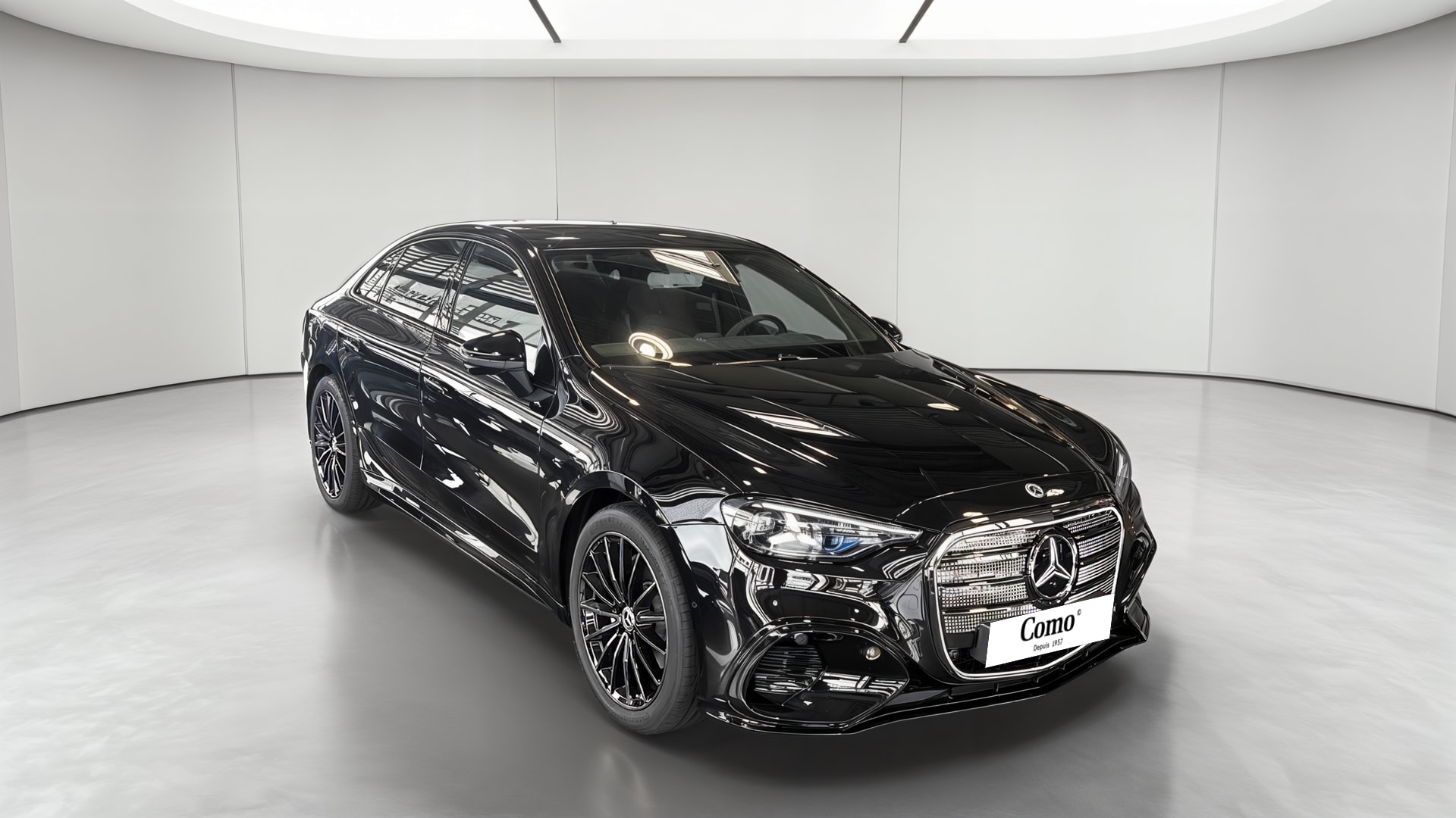 Mercedes-Benz Classe C 400 Electrique 4M AMG Line — 3/4 avant droit