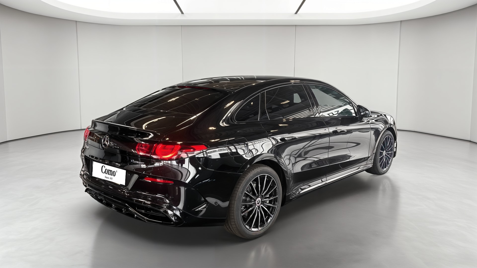 Mercedes-Benz Classe C 400 Electrique 4M AMG Line — 3/4 arrière droit