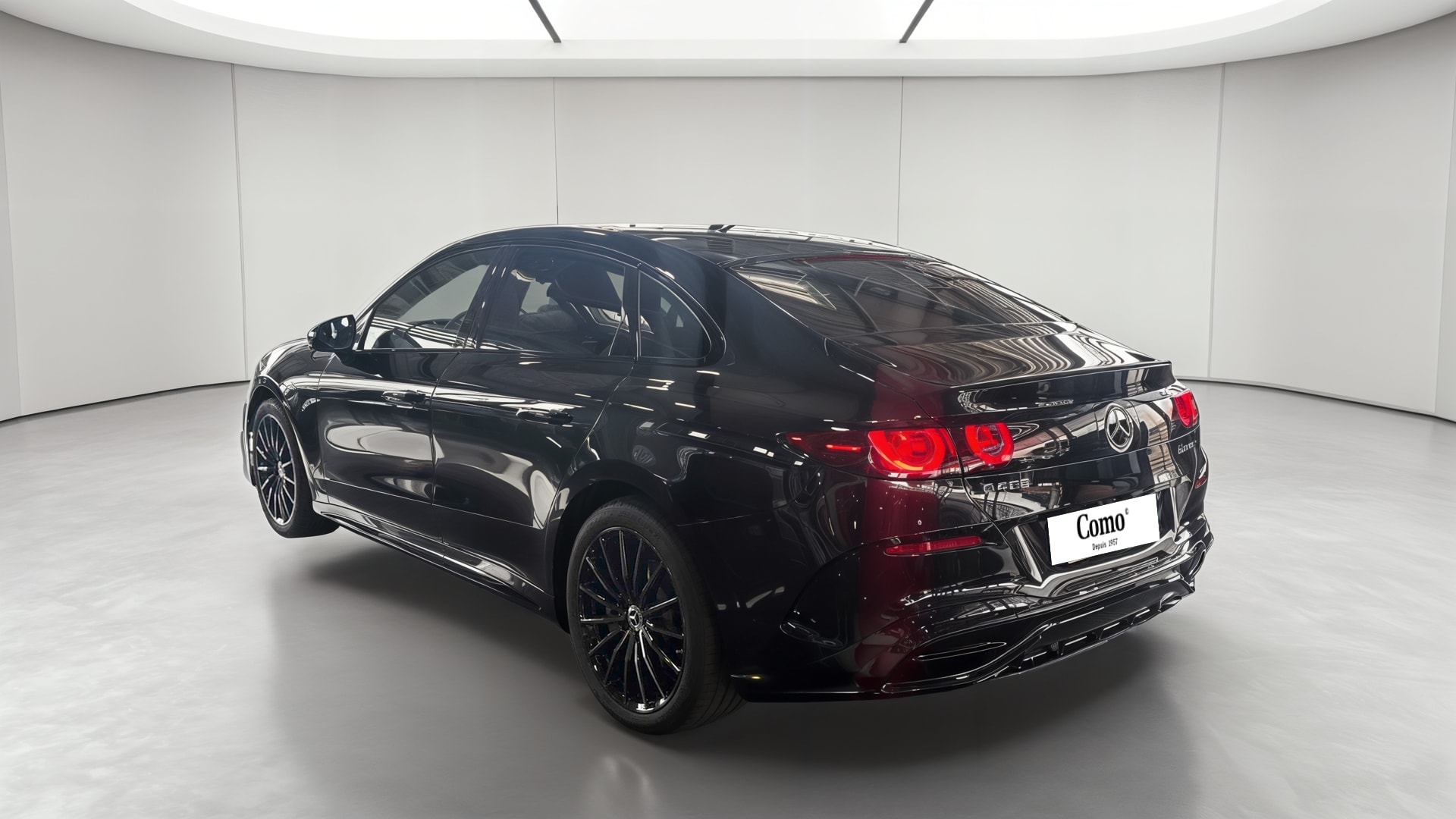 Mercedes-Benz Classe C 400 Electrique 4M AMG Line — 3/4 arrière gauche